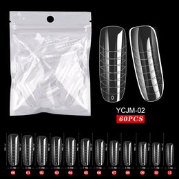 KissICON 2 KissIcon 60Pcs False Nail Tips Acrylic Gel -