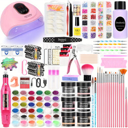 KissICON -2 KissIcon Acrylic Nail Kit With Drill And UV