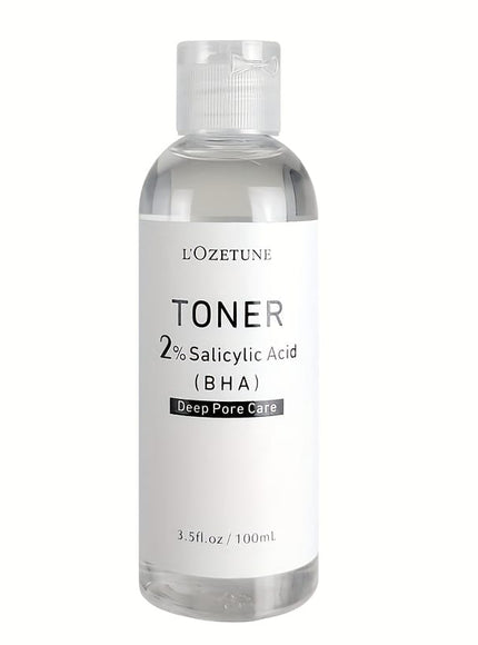 KissICON 2% Salicylic Acid Toner 100ml Lozetune Lightfriendly Porecleansing Travel Toner