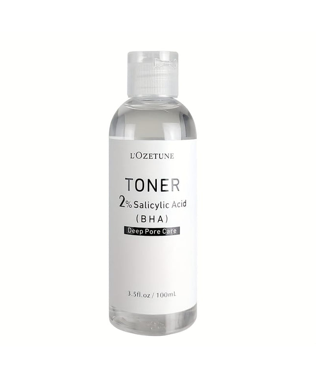 KissICON 2% Salicylic Acid Toner 100ml Lozetune Lightfriendly Porecleansing Travel Toner