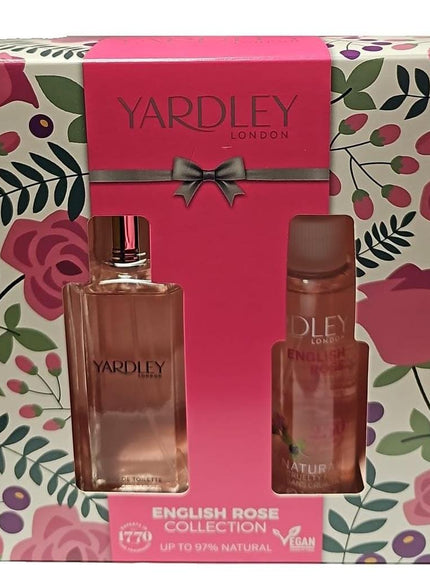 KissICON 2 Yardley English Rose Perfume – Body Mist Duo