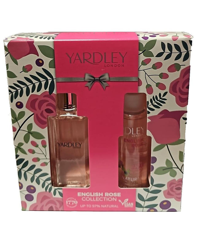 KissICON 2 Yardley English Rose Perfume – Body Mist Duo