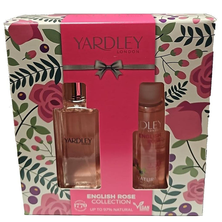 Yardley English Rose Perfume – Body Mist Duo