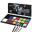 KissICON 20-Colors AMIIR 20Color Professional Halloween Face Painting Kit with Brushes