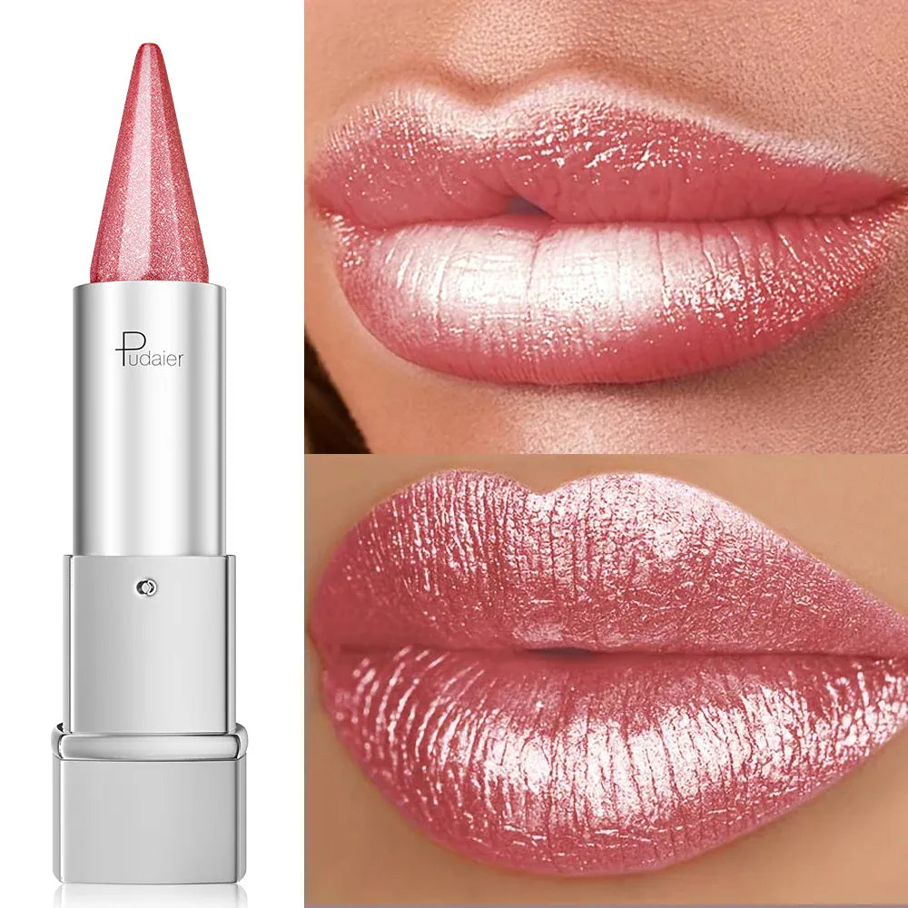 KissICON 20 KissIcon Pearlescent Sparkle Lipstick Waterproof 24H
