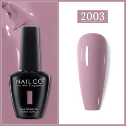 KissICON 2003 Nailco Chocolate Gel Polish 15ml Soak Off UV