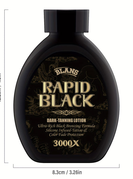KissICON 200ml KissIcon Rapid Dark Tanning Lotion - Alcohol Free