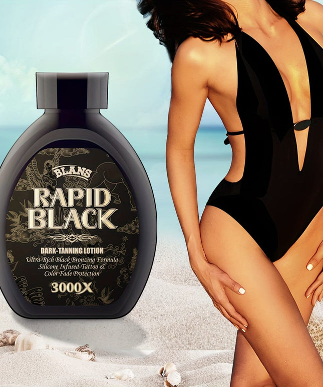 KissICON 200ml KissIcon Rapid Dark Tanning Lotion - Alcohol Free