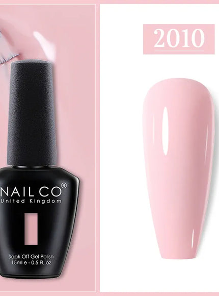 KissICON 2010 Nailco Chocolate Gel Polish 15ml Soak Off UV
