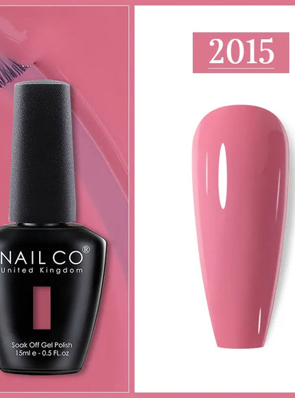 KissICON 2015 Nailco Chocolate Gel Polish 15ml Soak Off UV