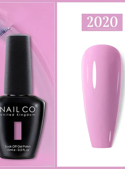 KissICON 2020 Nailco Chocolate Gel Polish 15ml Soak Off UV