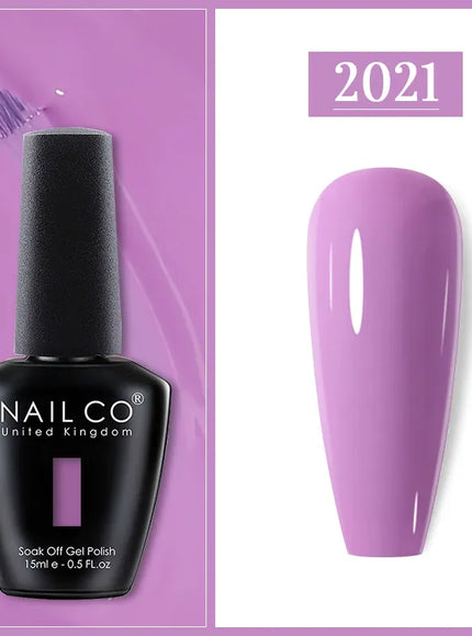 KissICON 2021 Nailco Chocolate Gel Polish 15ml Soak Off UV