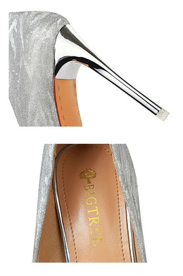 KissICON 2024 Fashion Comfort Wedding Single Shoes Shallow Mouth