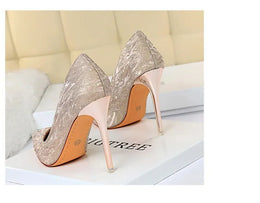 KissICON 2024 Fashion Comfort Wedding Single Shoes Shallow Mouth