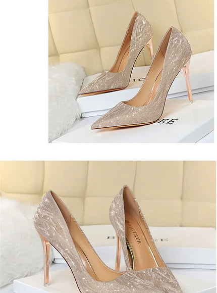 KissICON 2024 Fashion Comfort Wedding Single Shoes Shallow Mouth