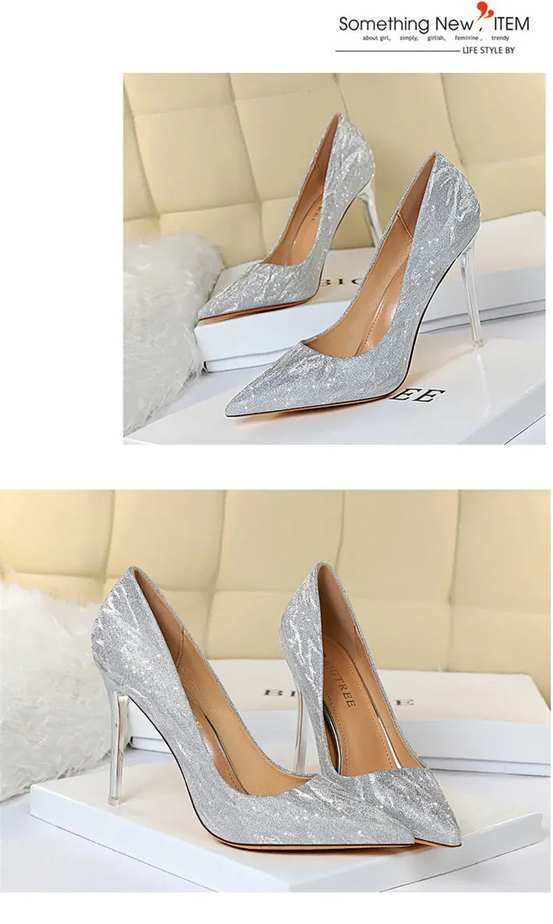 KissICON 2024 Fashion Comfort Wedding Single Shoes Shallow Mouth