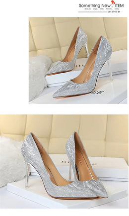 KissICON 2024 Fashion Comfort Wedding Single Shoes Shallow Mouth