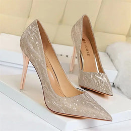 KissICON 2024 Fashion Comfort Wedding Single Shoes Shallow Mouth
