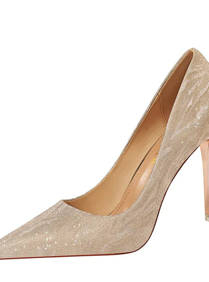 KissICON 2024 Fashion Comfort Wedding Single Shoes Shallow Mouth