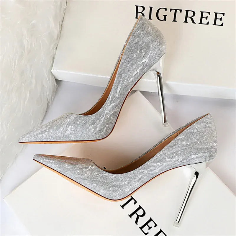 KissICON 2024 Fashion Comfort Wedding Single Shoes Shallow Mouth