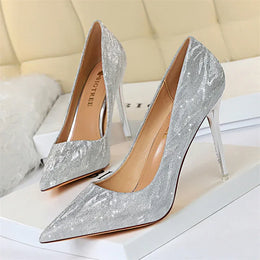 KissICON 2024 Fashion Comfort Wedding Single Shoes Shallow Mouth