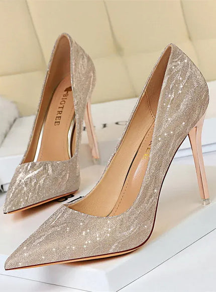 KissICON 2024 Fashion Comfort Wedding Single Shoes Shallow Mouth