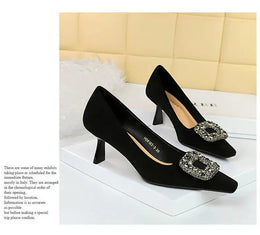 KissICON 2024 Fashion Party Women Pumps Thin High Heels