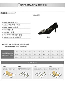 KissICON 2024 Fashion Party Women Pumps Thin High Heels