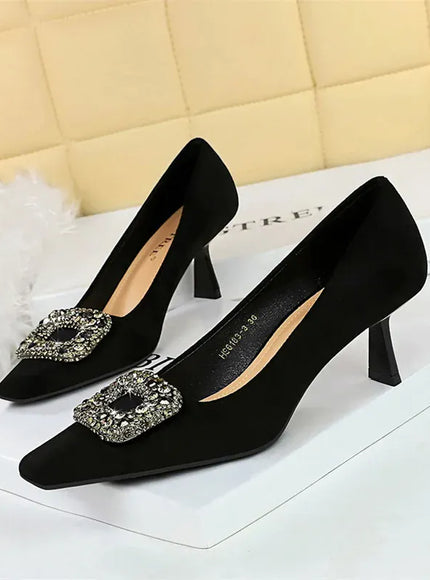KissICON 2024 Fashion Party Women Pumps Thin High Heels