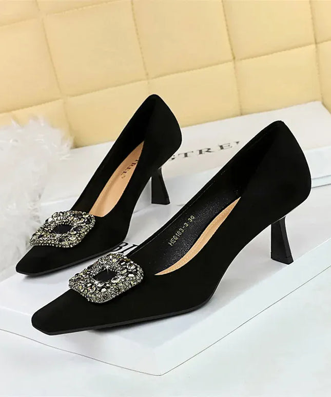 KissICON 2024 Fashion Party Women Pumps Thin High Heels