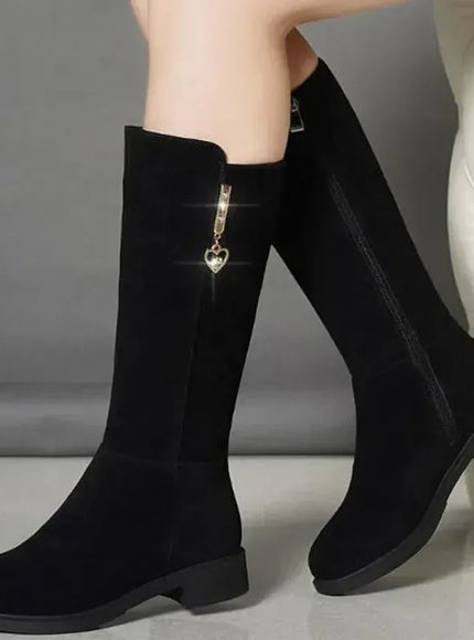 KissICON 2024 New Women Warm Plush Snow Boots Snow