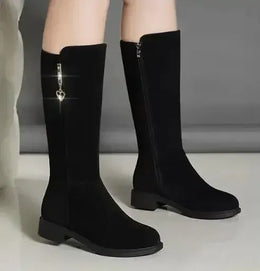 KissICON 2024 New Women Warm Plush Snow Boots Snow
