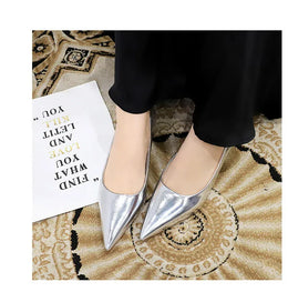 KissICON 2024 Spring New Shallow Mouth Pointed Toe Thin