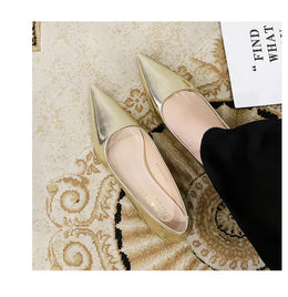 KissICON 2024 Spring New Shallow Mouth Pointed Toe Thin
