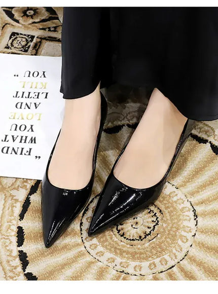KissICON 2024 Spring New Shallow Mouth Pointed Toe Thin