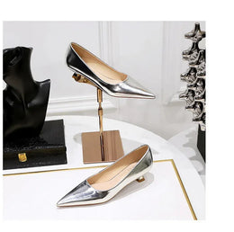 KissICON 2024 Spring New Shallow Mouth Pointed Toe Thin