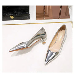 KissICON 2024 Spring New Shallow Mouth Pointed Toe Thin