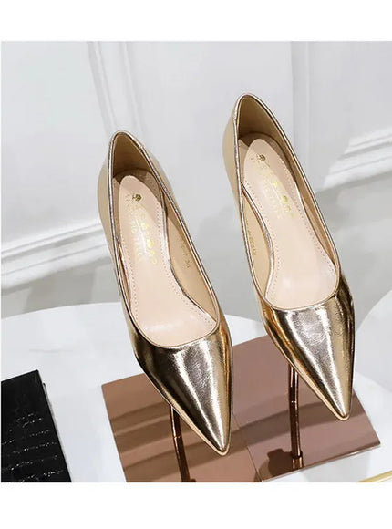 KissICON 2024 Spring New Shallow Mouth Pointed Toe Thin