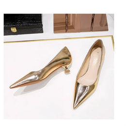 KissICON 2024 Spring New Shallow Mouth Pointed Toe Thin