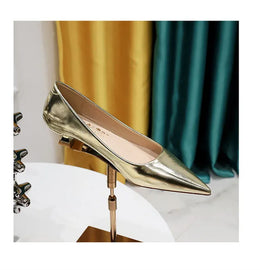KissICON 2024 Spring New Shallow Mouth Pointed Toe Thin