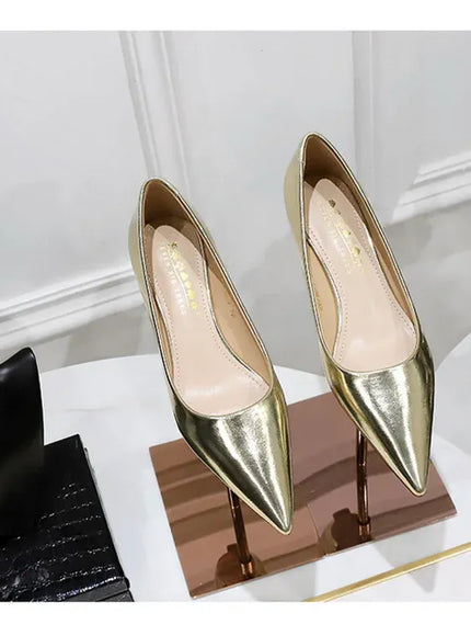 KissICON 2024 Spring New Shallow Mouth Pointed Toe Thin