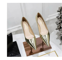 KissICON 2024 Spring New Shallow Mouth Pointed Toe Thin