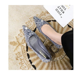 KissICON 2024 Version Fashion Style Sequin Women's Shoes Shallow