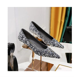 KissICON 2024 Version Fashion Style Sequin Women's Shoes Shallow