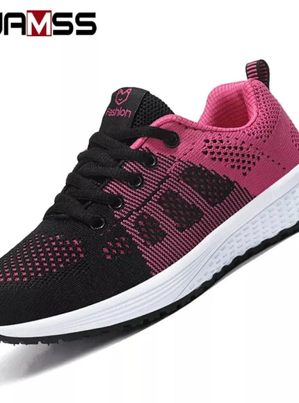 Dropshipman 2024 Women Sport Shoes Fashion Platform Sneakers Ladies Spring Winter Flats Running Shoes for Woman