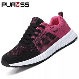 Dropshipman 2024 Women Sport Shoes Fashion Platform Sneakers Ladies Spring Winter Flats Running Shoes for Woman
