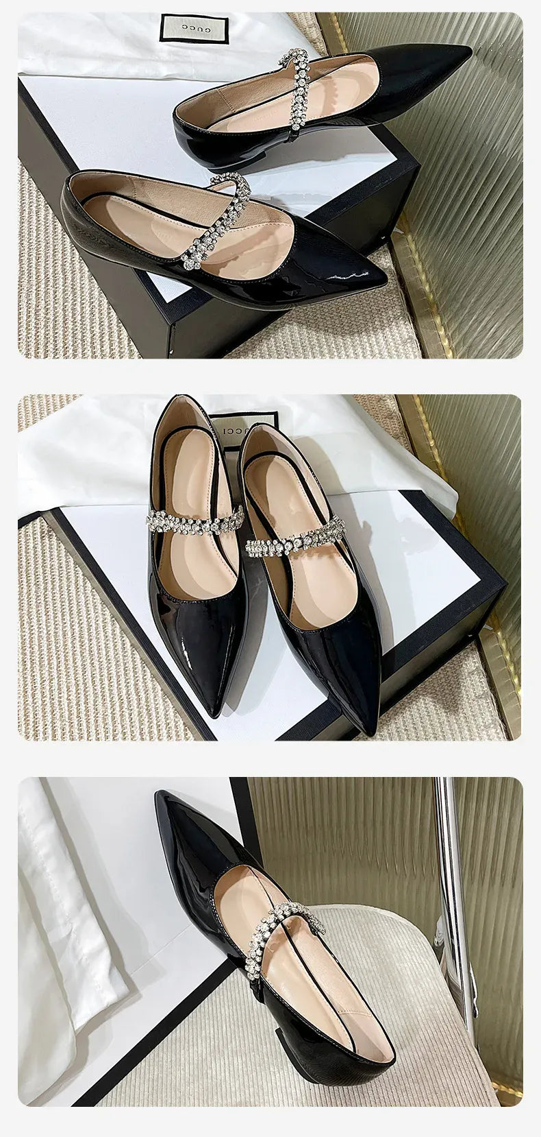 KissICON 2025 Flat Shoe for Women Spring Summer Shallow