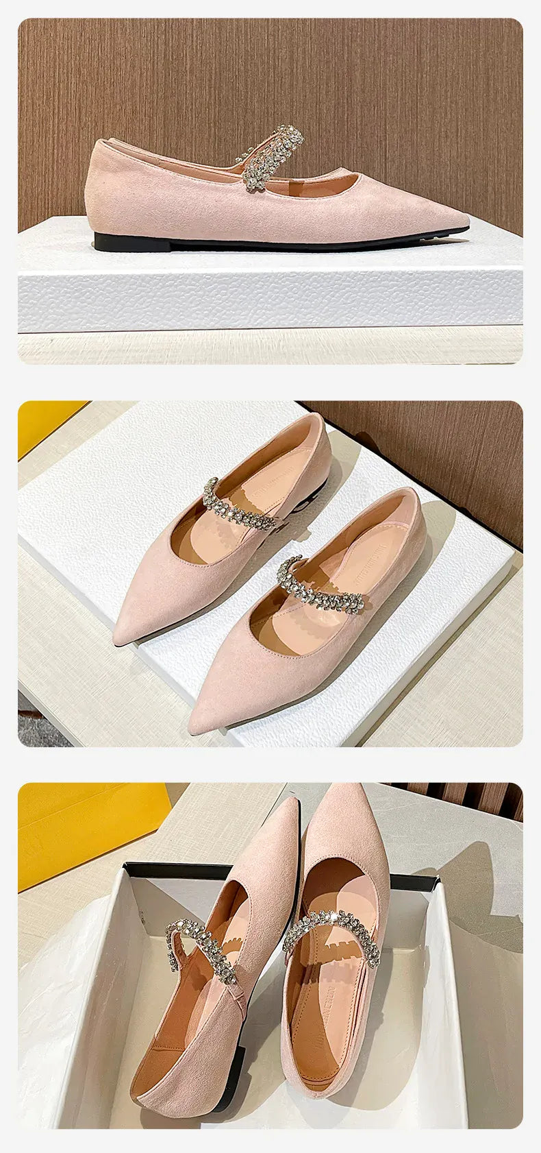 KissICON 2025 Flat Shoe for Women Spring Summer Shallow