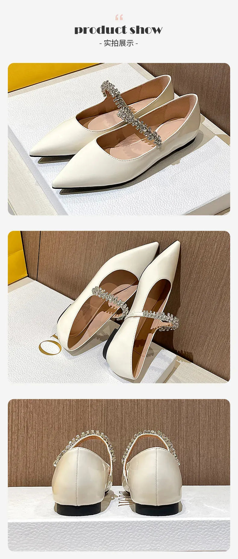 KissICON 2025 Flat Shoe for Women Spring Summer Shallow