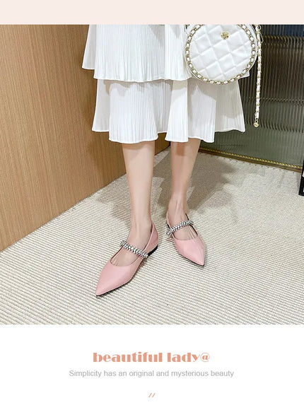 KissICON 2025 Flat Shoe for Women Spring Summer Shallow